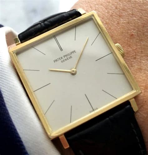 patek philippe 1965 lady square golden watch|PATEK PHILIPPE Vintage 1965's 18K YG Square Ladies .